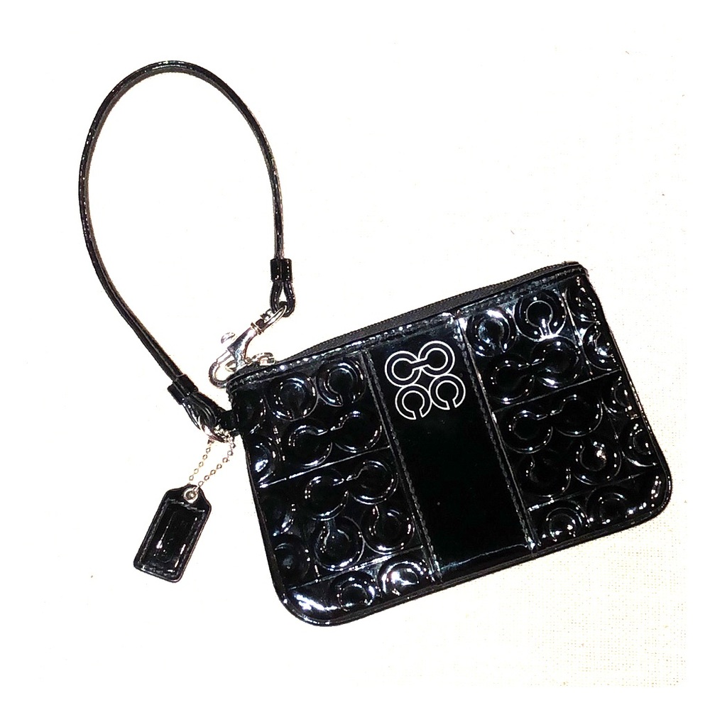 COACH Patent Leather Wristlet - Picture 1 of 6